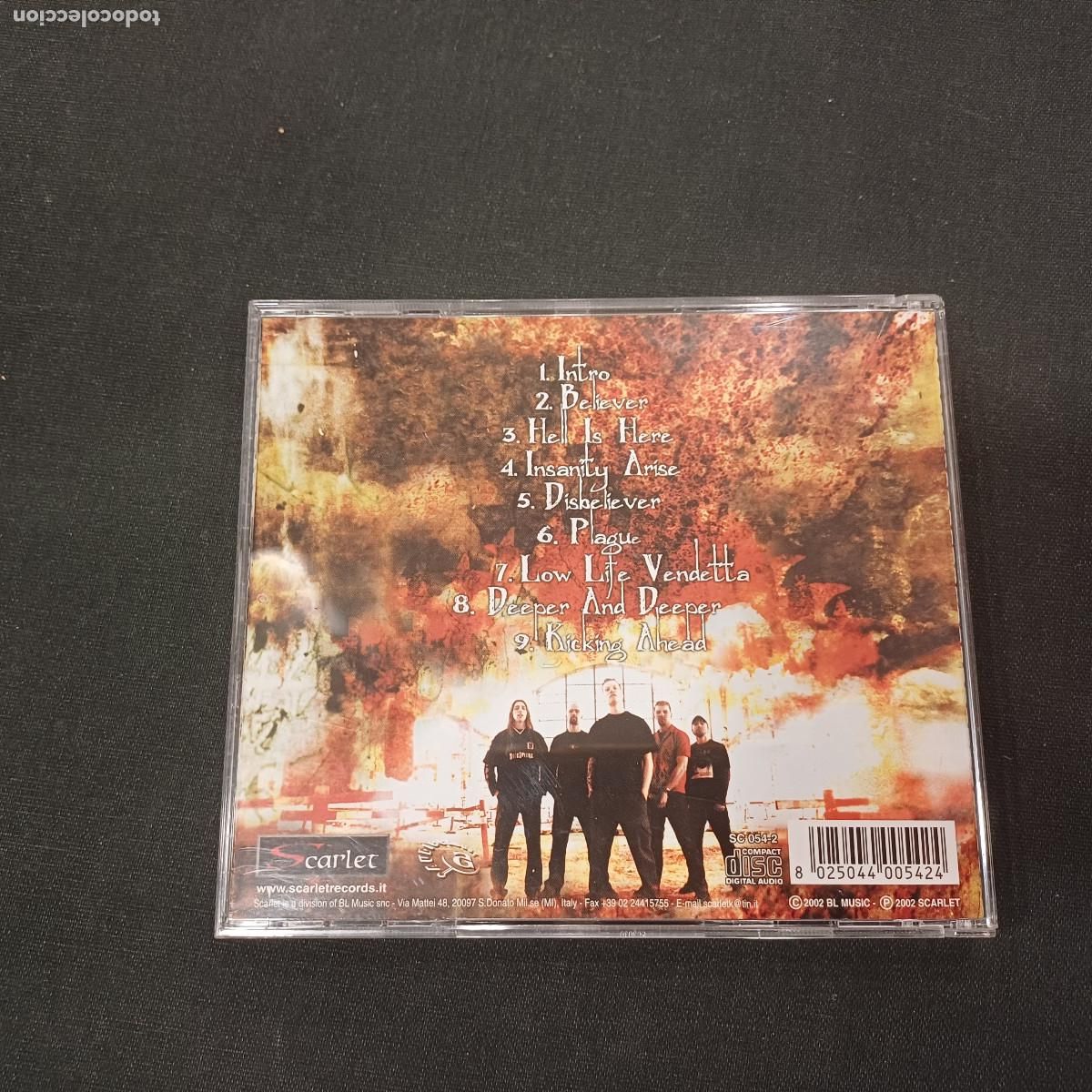 CDs de m&uacute;sica: HATESPHERE/BLOODRED HATRED/CD METAL. - Foto 3