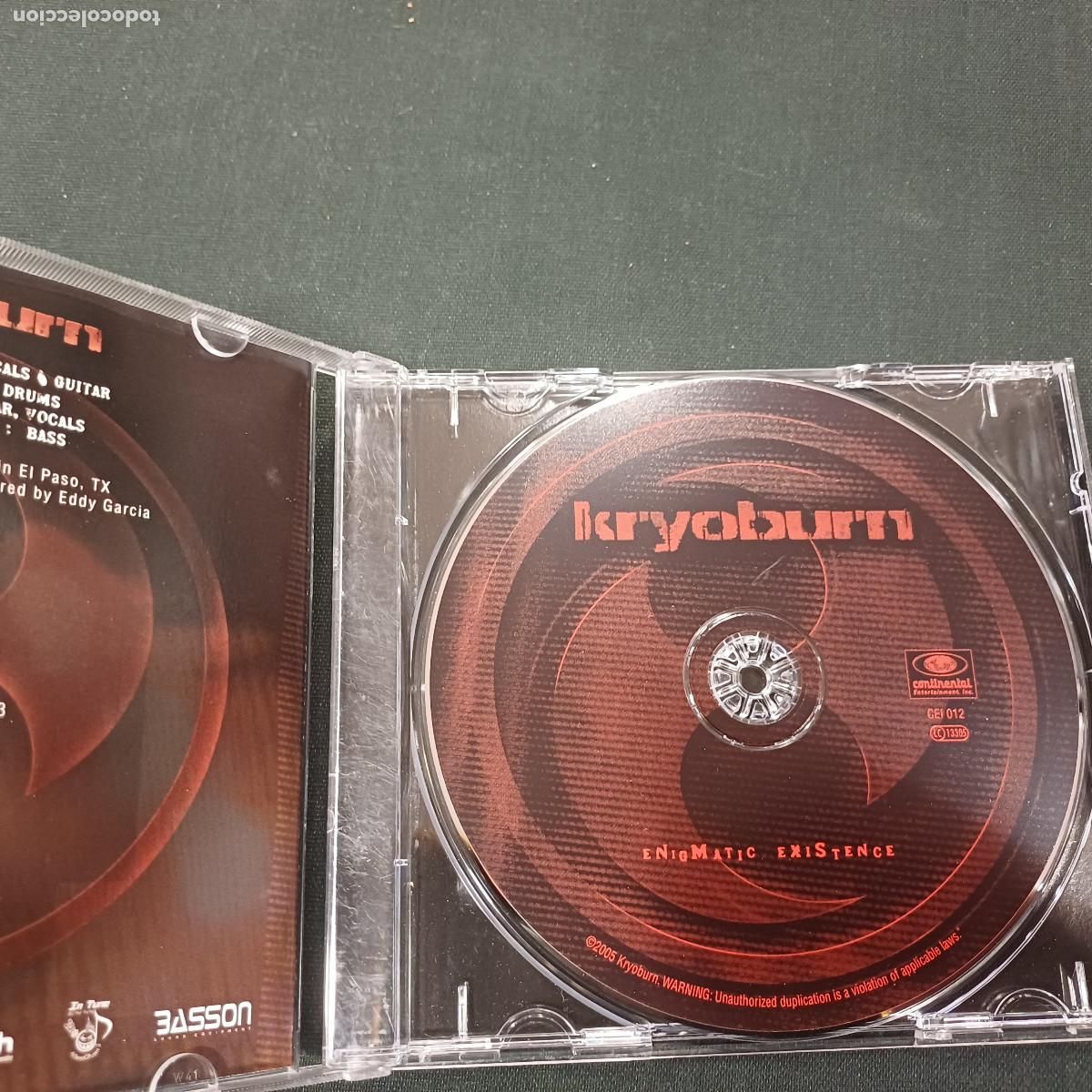 CDs de m&uacute;sica: KRYOBURN/ENIGMATIC EXISTENCE/CD METAL. - Foto 2