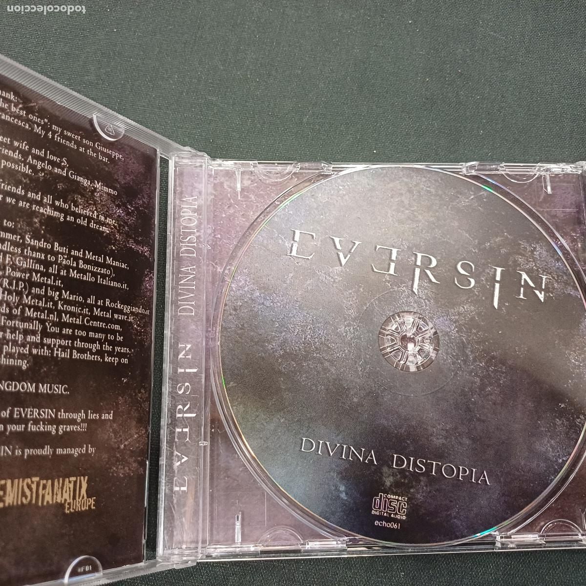 CDs de m&uacute;sica: EVERSION/DIVINA DISTOPIA/CD METAL. - Foto 2