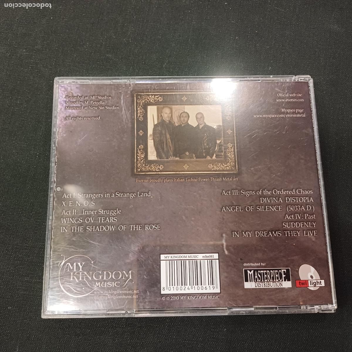 CDs de m&uacute;sica: EVERSION/DIVINA DISTOPIA/CD METAL. - Foto 3