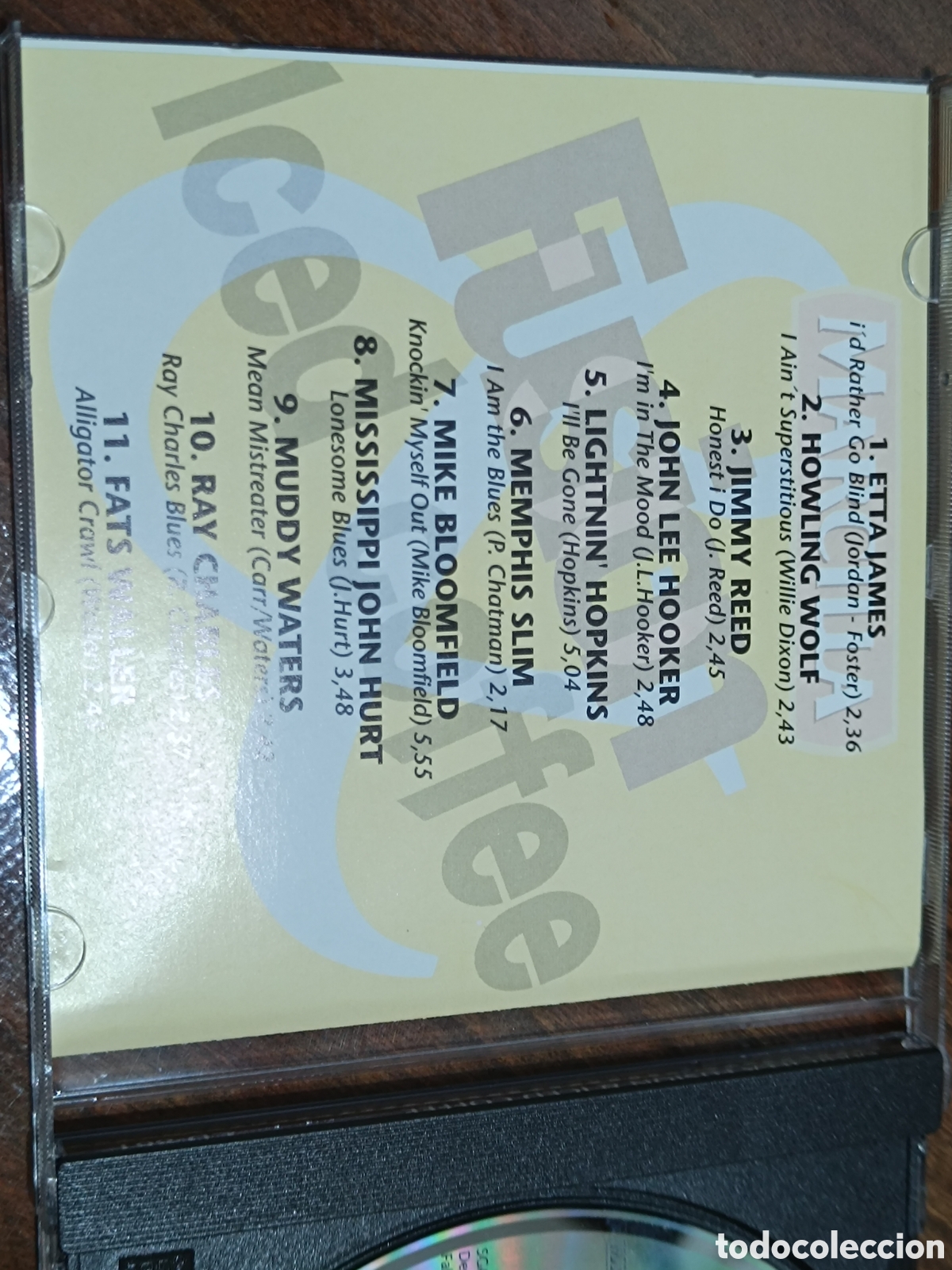 CDs de m&uacute;sica: CD de blues &Uacute;NICO, de marcilla. - Foto 2