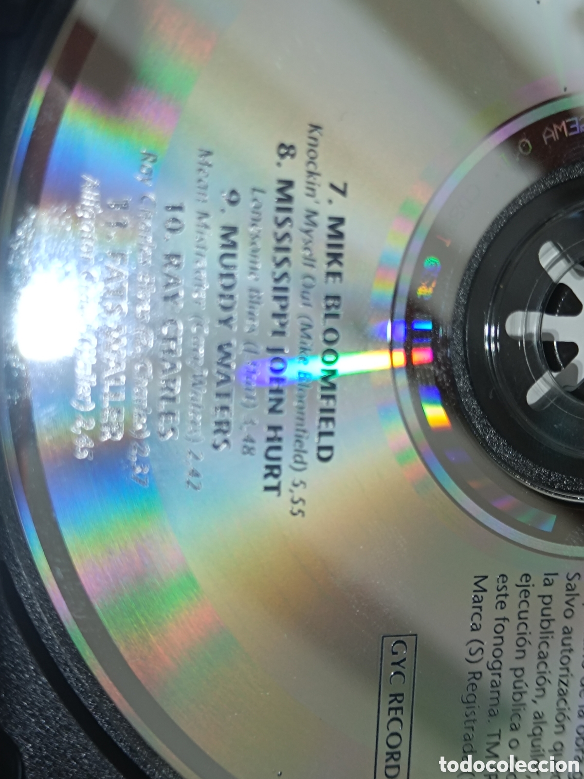 CDs de m&uacute;sica: CD de blues &Uacute;NICO, de marcilla. - Foto 6