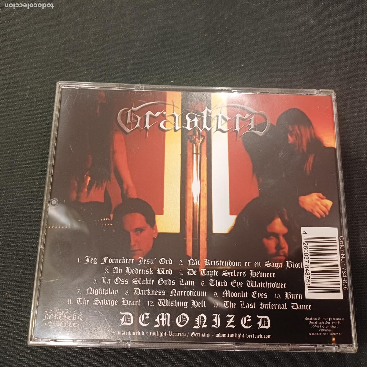 CDs de m&uacute;sica: GRAVFERD/DEMONIZED/CD METAL. - Foto 3