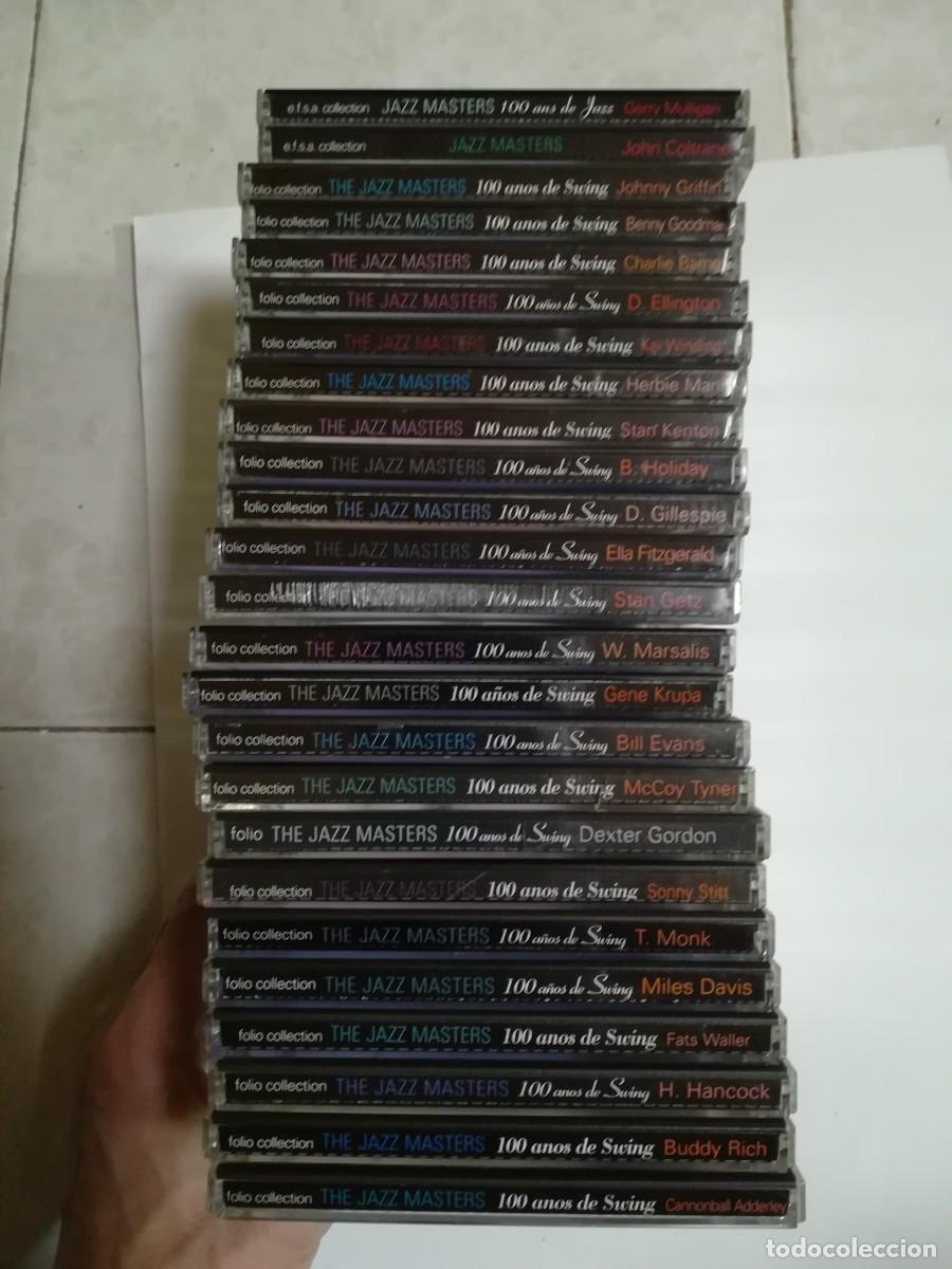 CDs de m&uacute;sica: COLECCI&Oacute;N 23 CDS THE JAZZ MASTERS 100 A&Ntilde;OS DE SWING+2