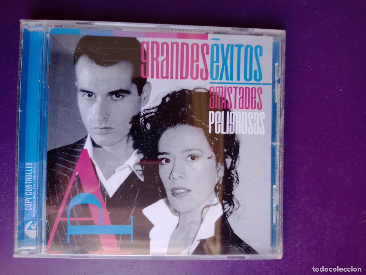 CDs de M&uacute;sica: Amistades Peligrosas &ndash; 15 Grandes &Eacute;xitos - CD EMI 2005 - SIN APENAS USO, POP ROCK,