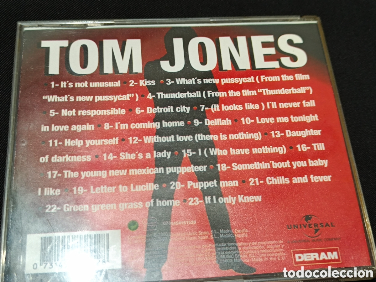 CDs de m&uacute;sica: CD de Tom Jones GOLD.... - Foto 2