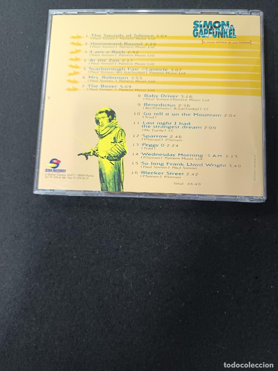 CDs de m&uacute;sica: SIMON & GARFUNKEL. 16 GRANDES &Eacute;XITOS EN VERSI&Oacute;N ORIGINAL - Foto 2