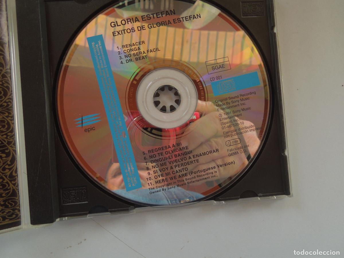 CDs de m&uacute;sica: GLORIA STEFAN -EXITOS - SONY 1990 - Foto 2
