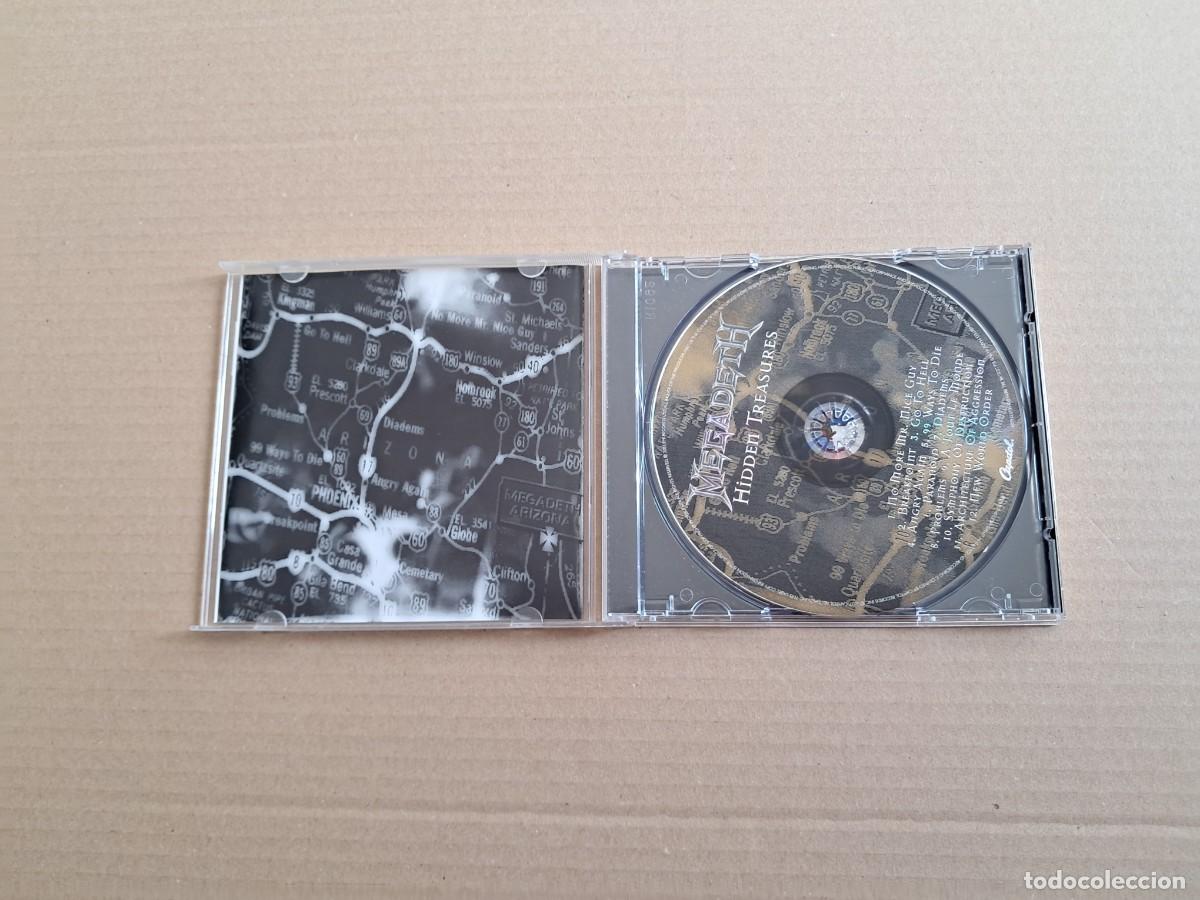 CDs de m&uacute;sica: MEGADETH - HIDDEM TREASURES CD 2007 - Foto 2