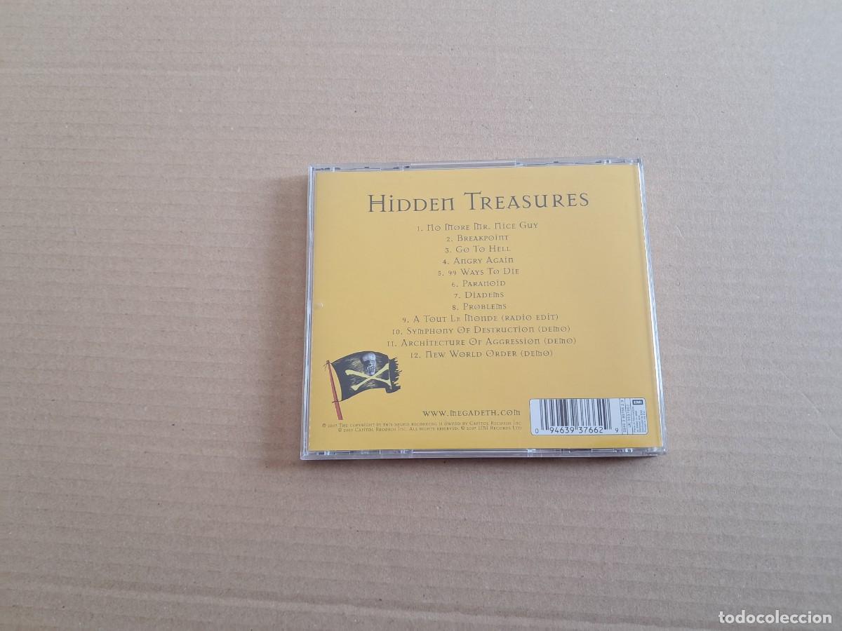 CDs de m&uacute;sica: MEGADETH - HIDDEM TREASURES CD 2007 - Foto 3