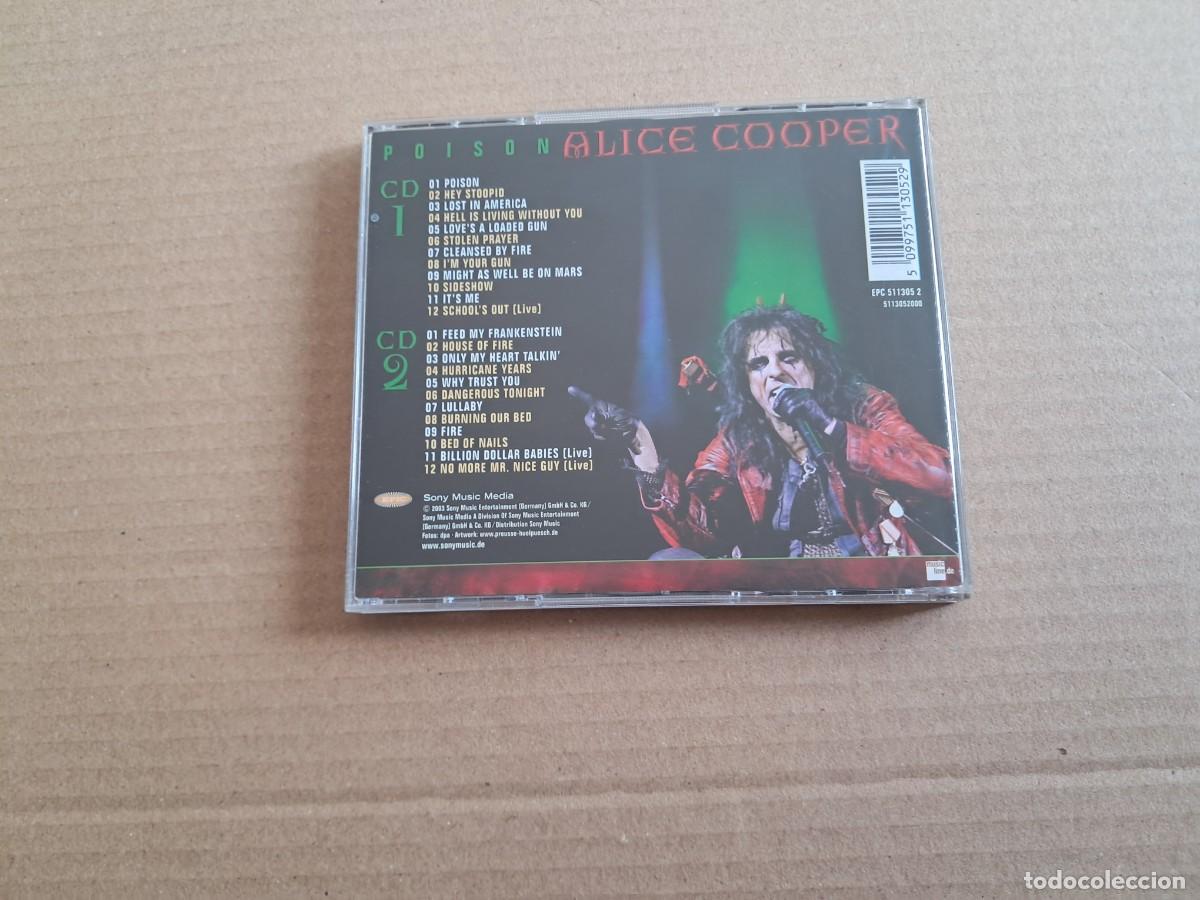CDs de m&uacute;sica: ALICE COOPER - POISON DOBLE CD 2003 - Foto 4