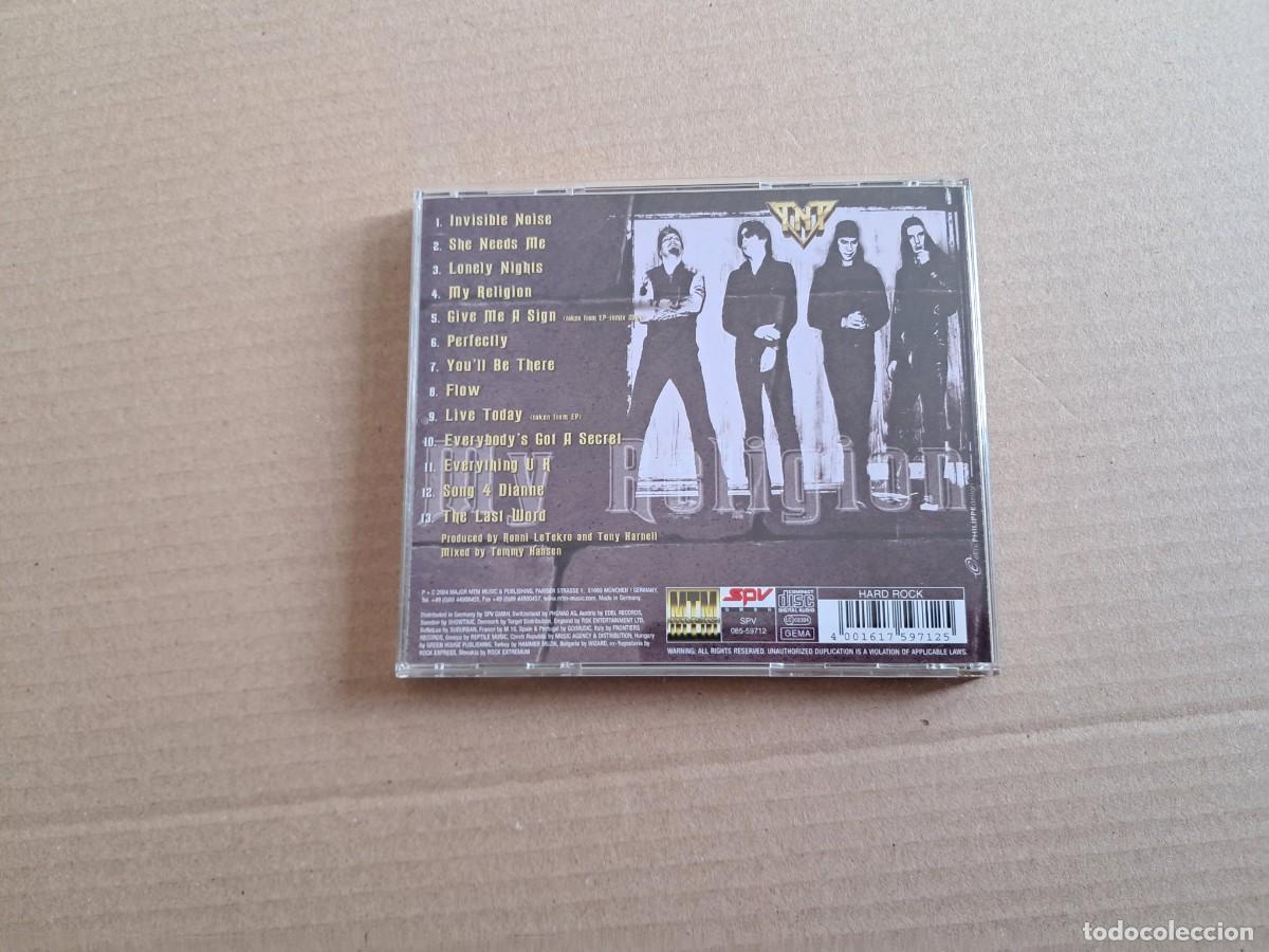CDs de m&uacute;sica: TNT - MY RELIGION CD 2004 - Foto 3