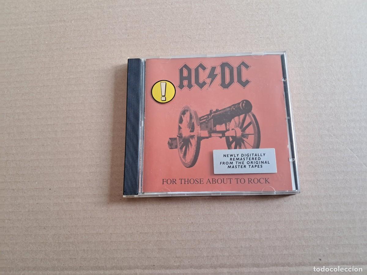 CDs de m&uacute;sica: AC/DC - FOR THOSE ABOUT TO ROCK CD - Foto 1