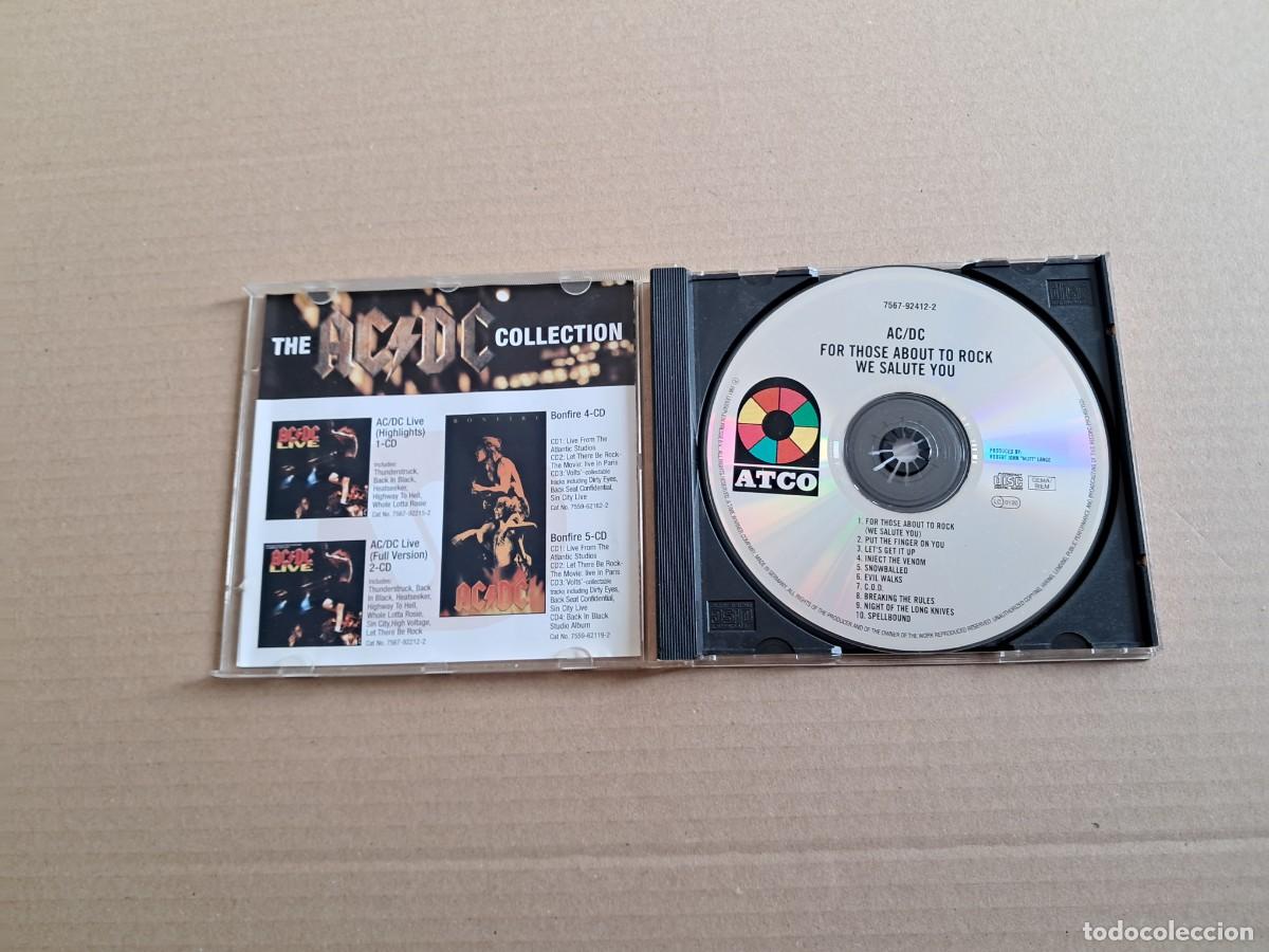 CDs de m&uacute;sica: AC/DC - FOR THOSE ABOUT TO ROCK CD - Foto 2
