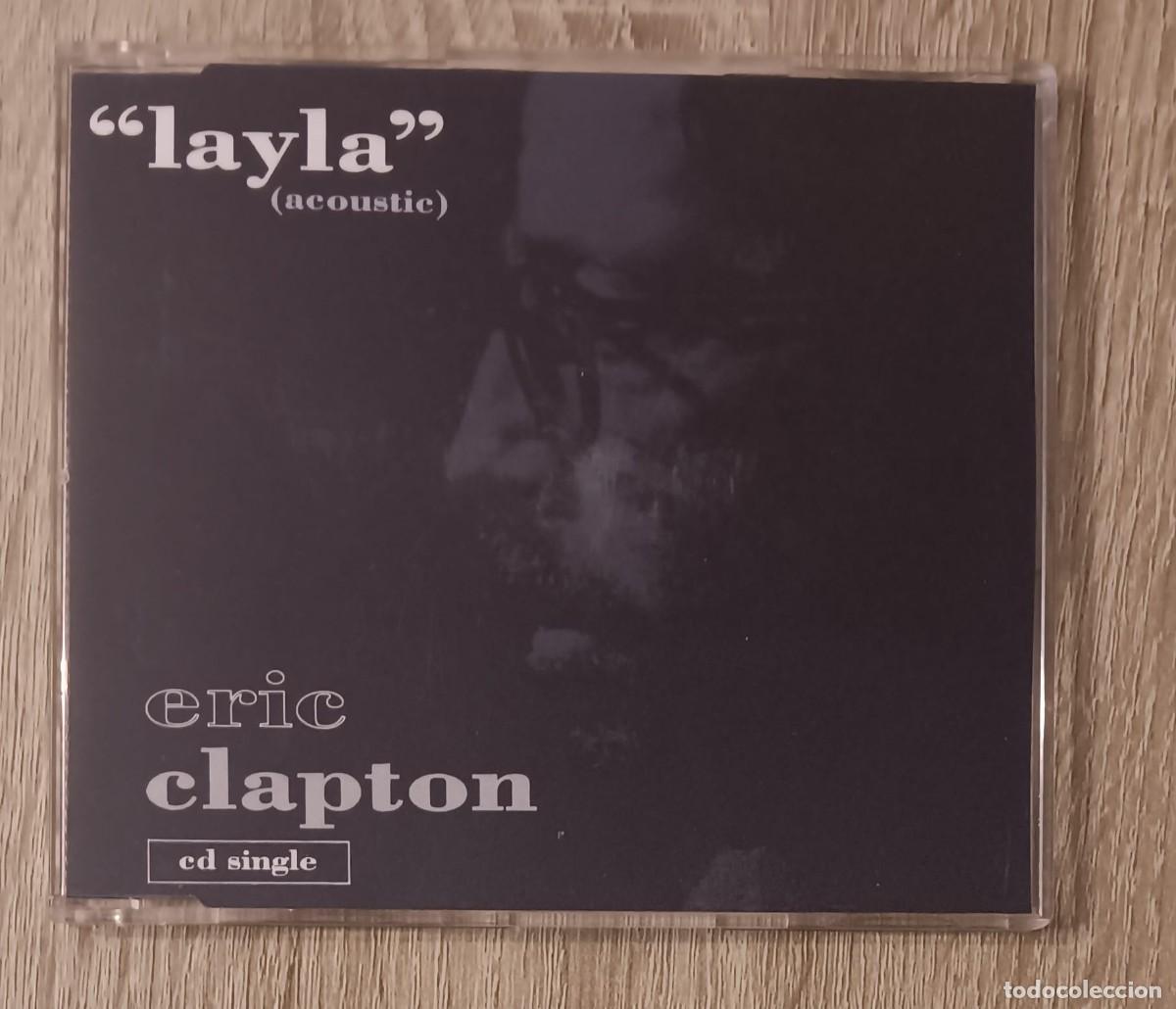 CDs de m&uacute;sica: CD SINGLE COMPACT DISC PROMOCIONAL ERIC CLAPTON LAYLA - Foto 1