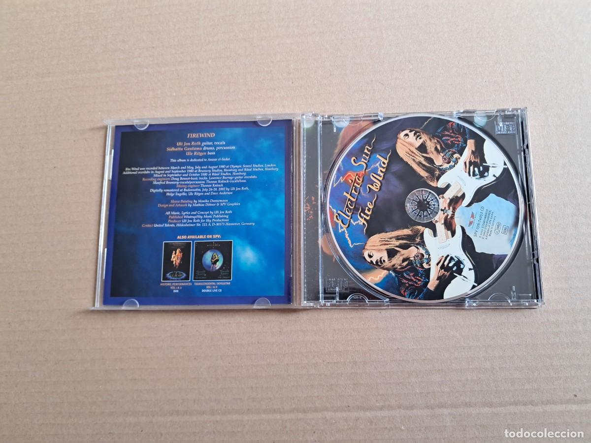 CDs de m&uacute;sica: ELECTRIC SUN ( EX SCORPIONS ) - FIRE WIND CD 2002 - Foto 2