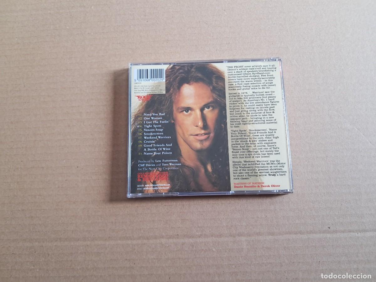 CDs de m&uacute;sica: TED NUGENT - WEEKEND WARRIORS ( REMASTERED EDITION ) CD 2006 - Foto 3