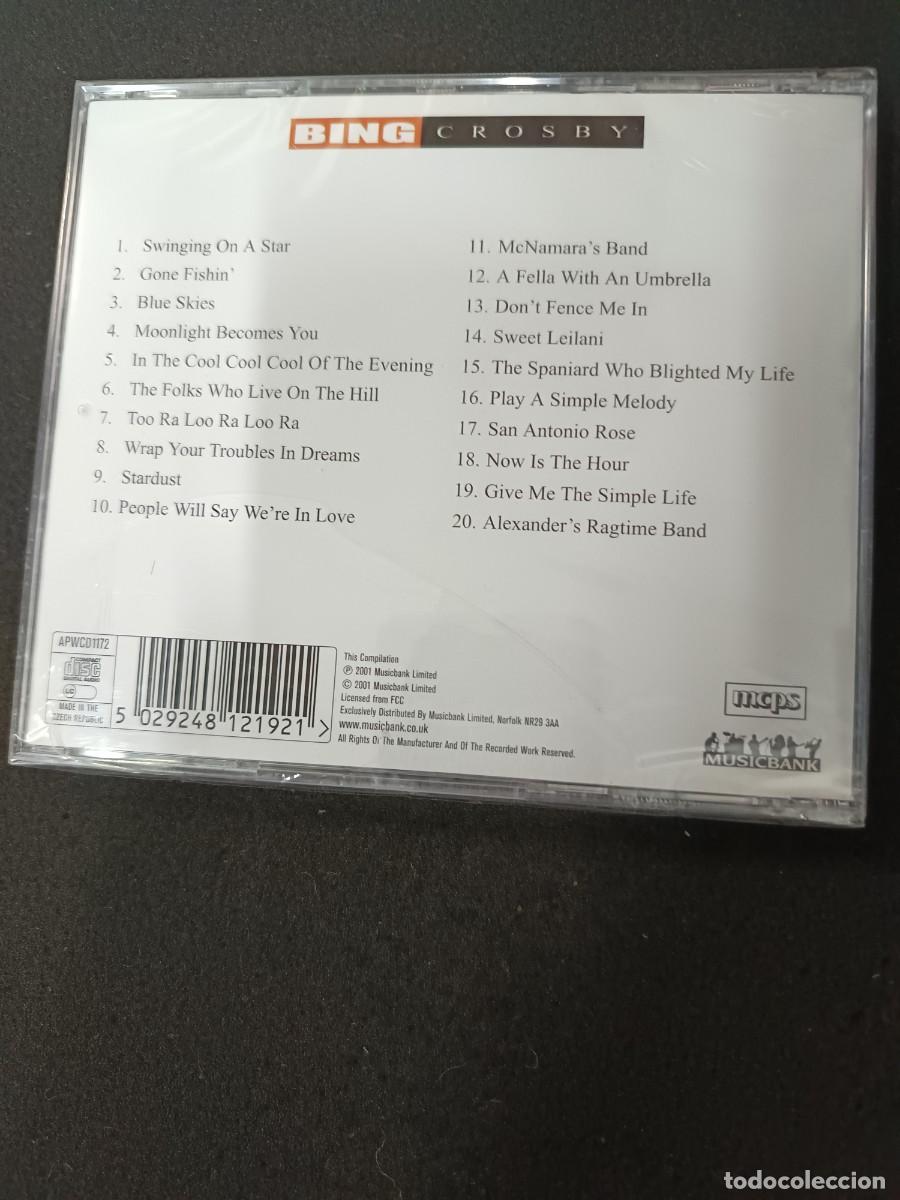 CDs de m&uacute;sica: BING CROSBY. SWINGING ON A STAR - Foto 2