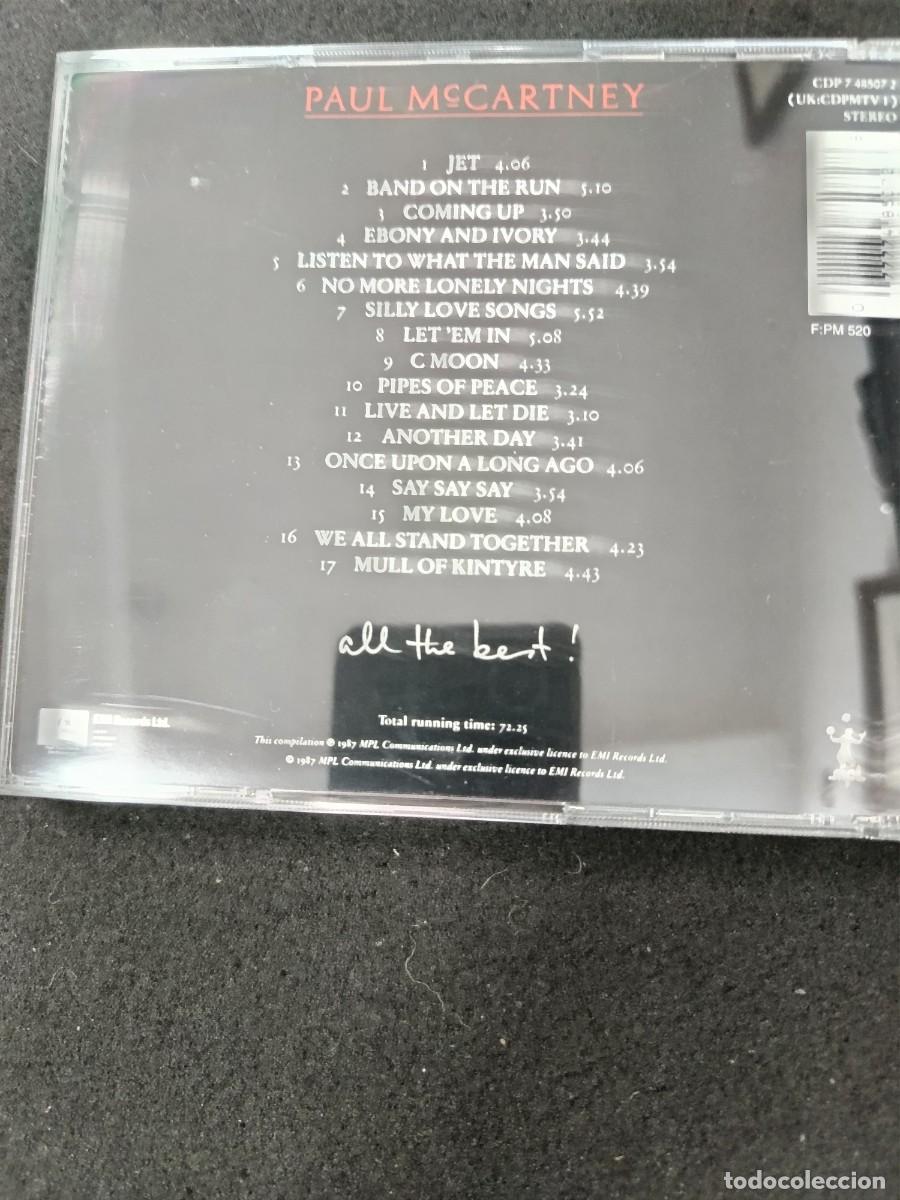 CDs de m&uacute;sica: PAUL MCCARTNEY. ALL THE BEST! - Foto 2