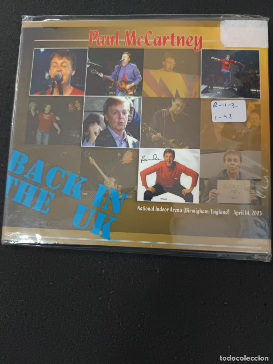 CDs de m&uacute;sica: PAUL MCCARTNEY. BACK IN THE UK - Foto 1