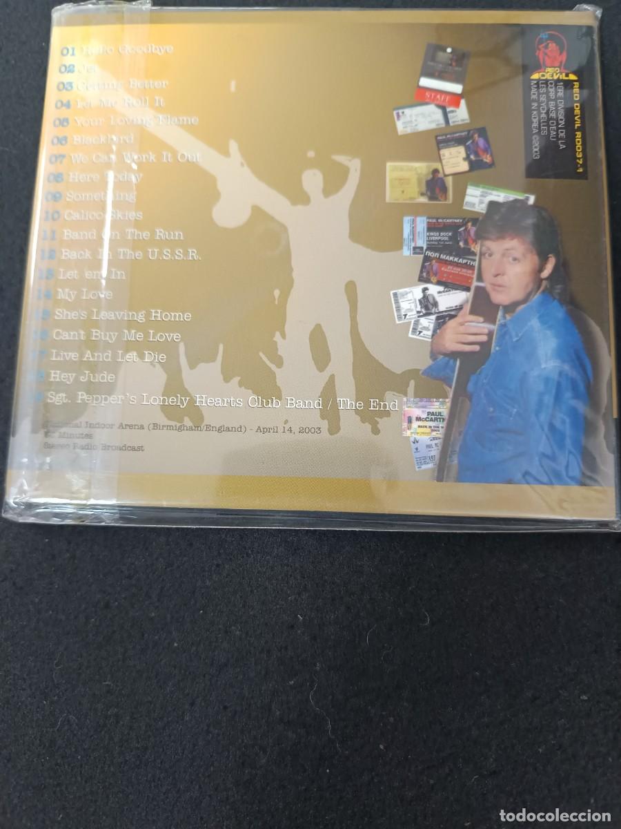 CDs de m&uacute;sica: PAUL MCCARTNEY. BACK IN THE UK - Foto 2