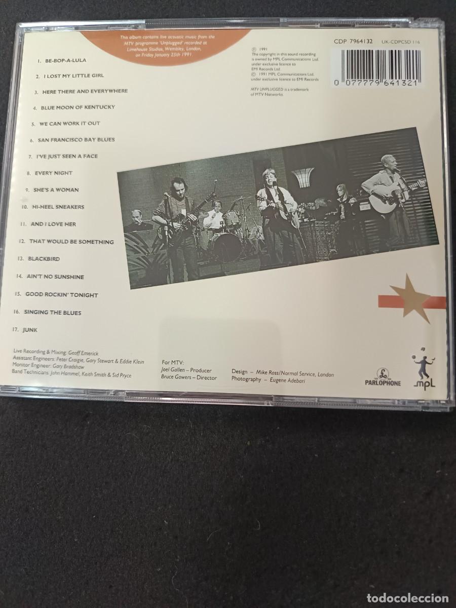 CDs de m&uacute;sica: PAUL MCCARTNEY. UNPLUGGED - Foto 2