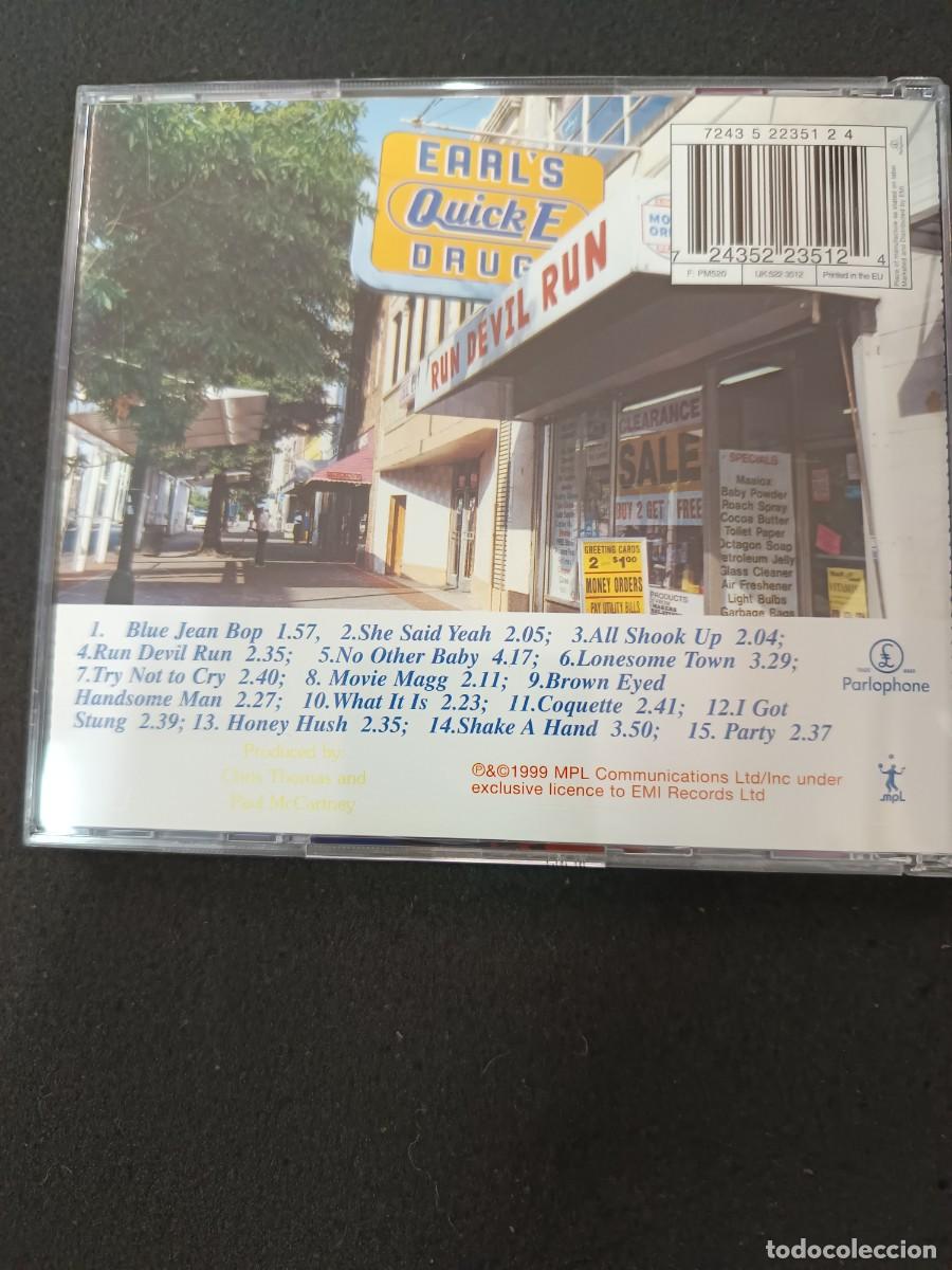 CDs de m&uacute;sica: PAUL MCCARTNEY. RUN DEVIL RUN - Foto 2