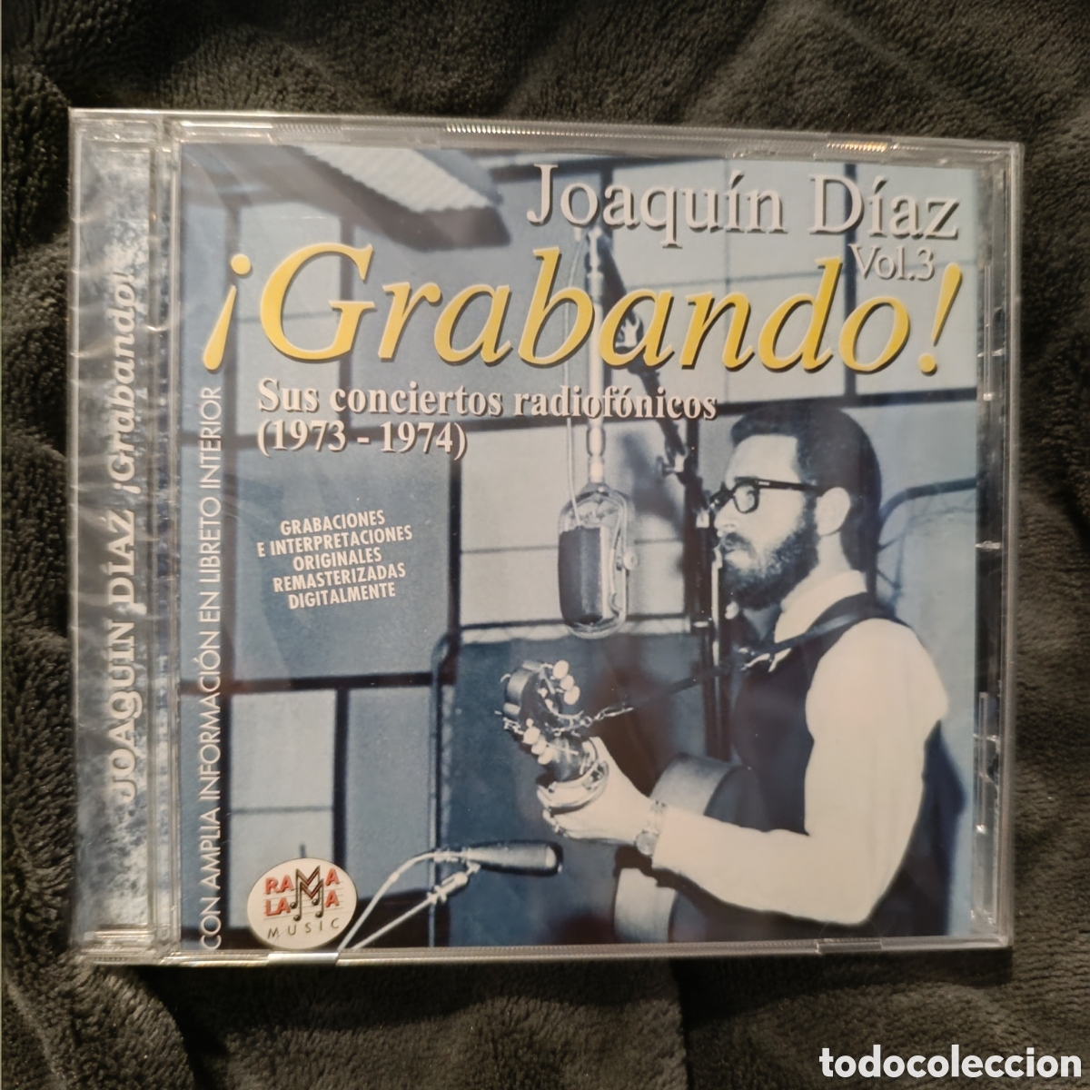 CDs de m&uacute;sica: CD Joaqu&iacute;n D&iacute;az - vol.3 grabando! - Foto 1
