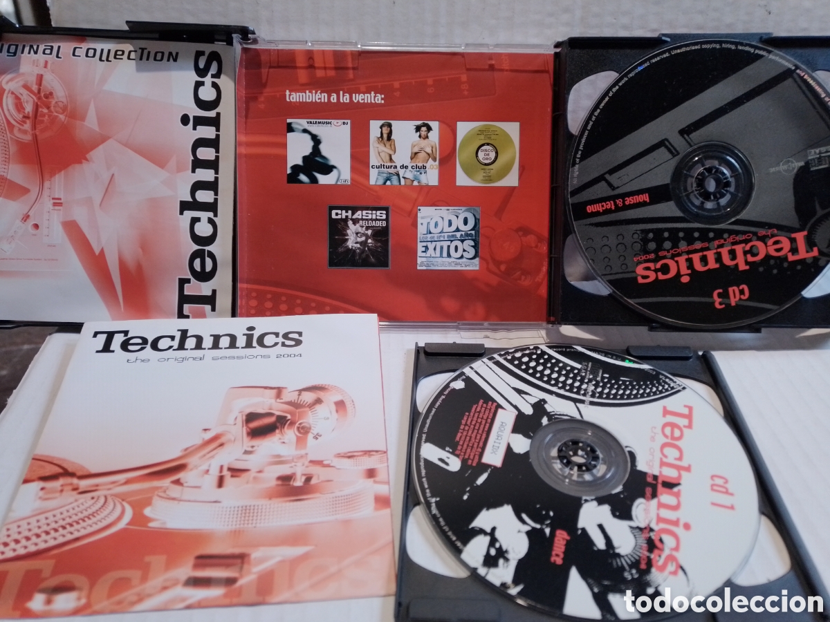 CDs de m&uacute;sica: TECHNICS - 3 CD PAX - cd - Foto 2