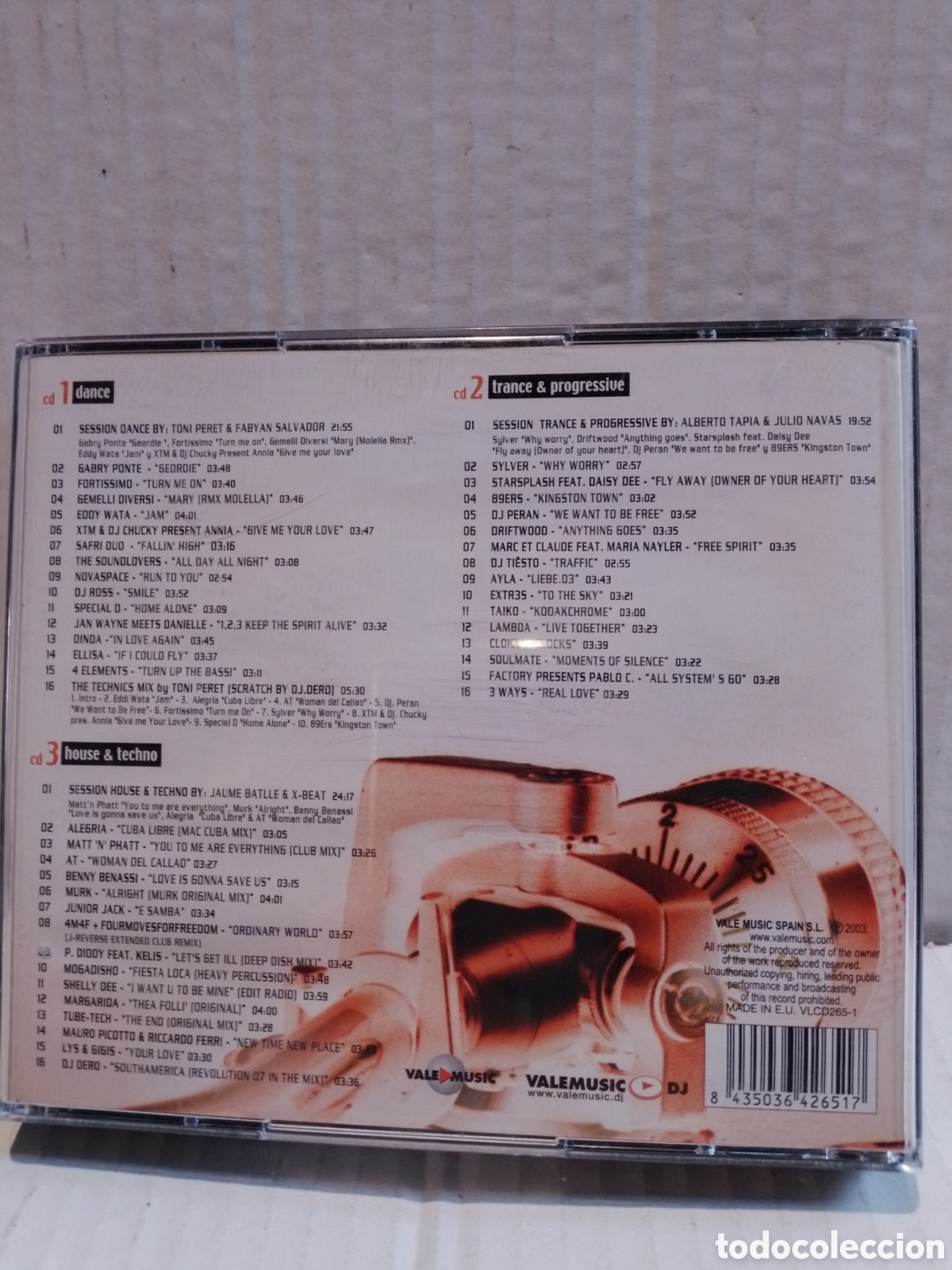 CDs de m&uacute;sica: TECHNICS - 3 CD PAX - cd - Foto 4