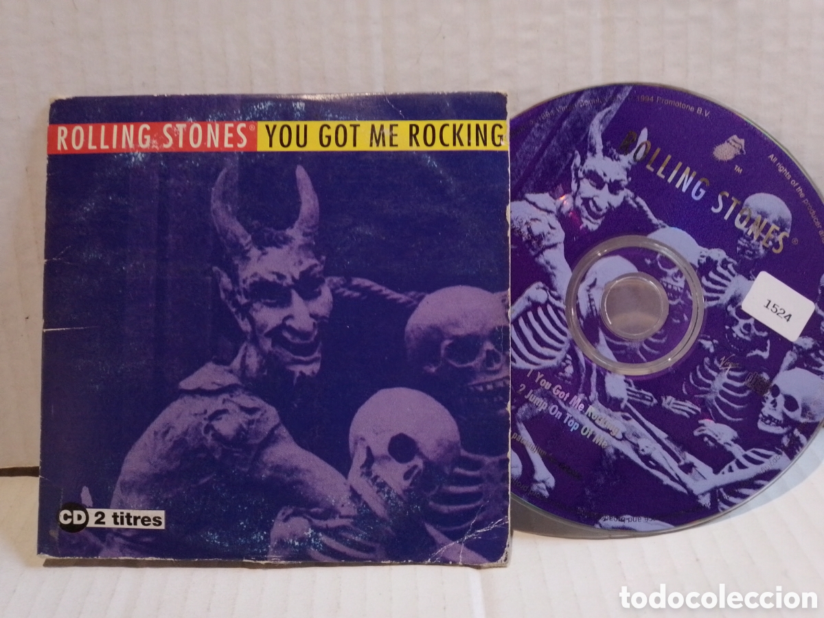 CDs de m&uacute;sica: CD - YOU GOT ME ROCKING - ROLLING STONES - Foto 2