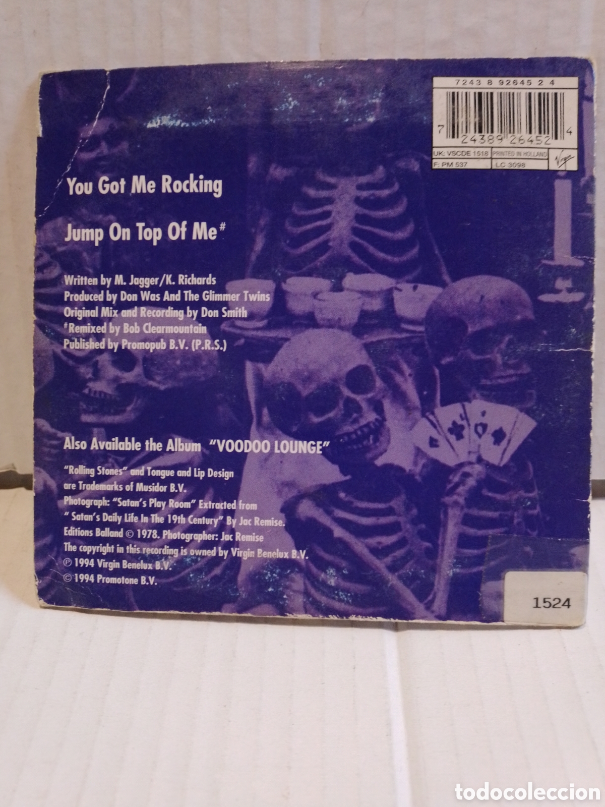 CDs de m&uacute;sica: CD - YOU GOT ME ROCKING - ROLLING STONES - Foto 3