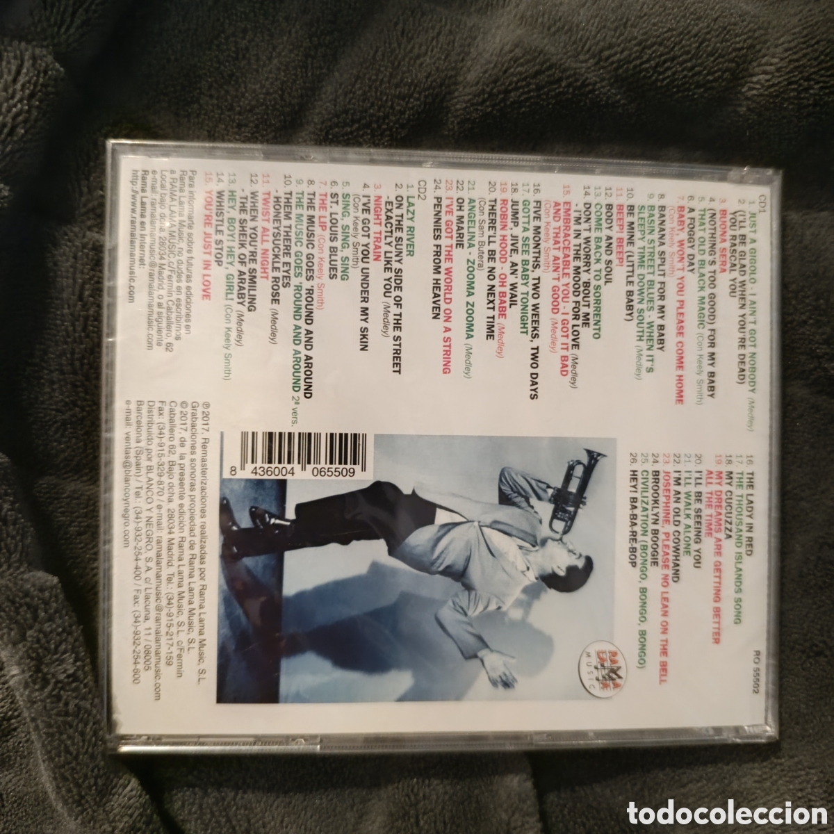 CDs de m&uacute;sica: CD Louis Prima - sus grandes &eacute;xitos de los 50 - Foto 2