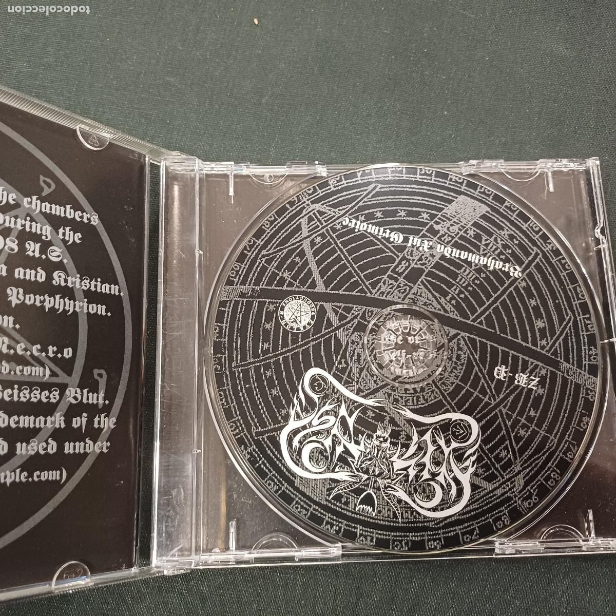CDs de m&uacute;sica: NIHASA/BRAHAMANDA XUL GRIMOIRE/CD METAL. - Foto 2