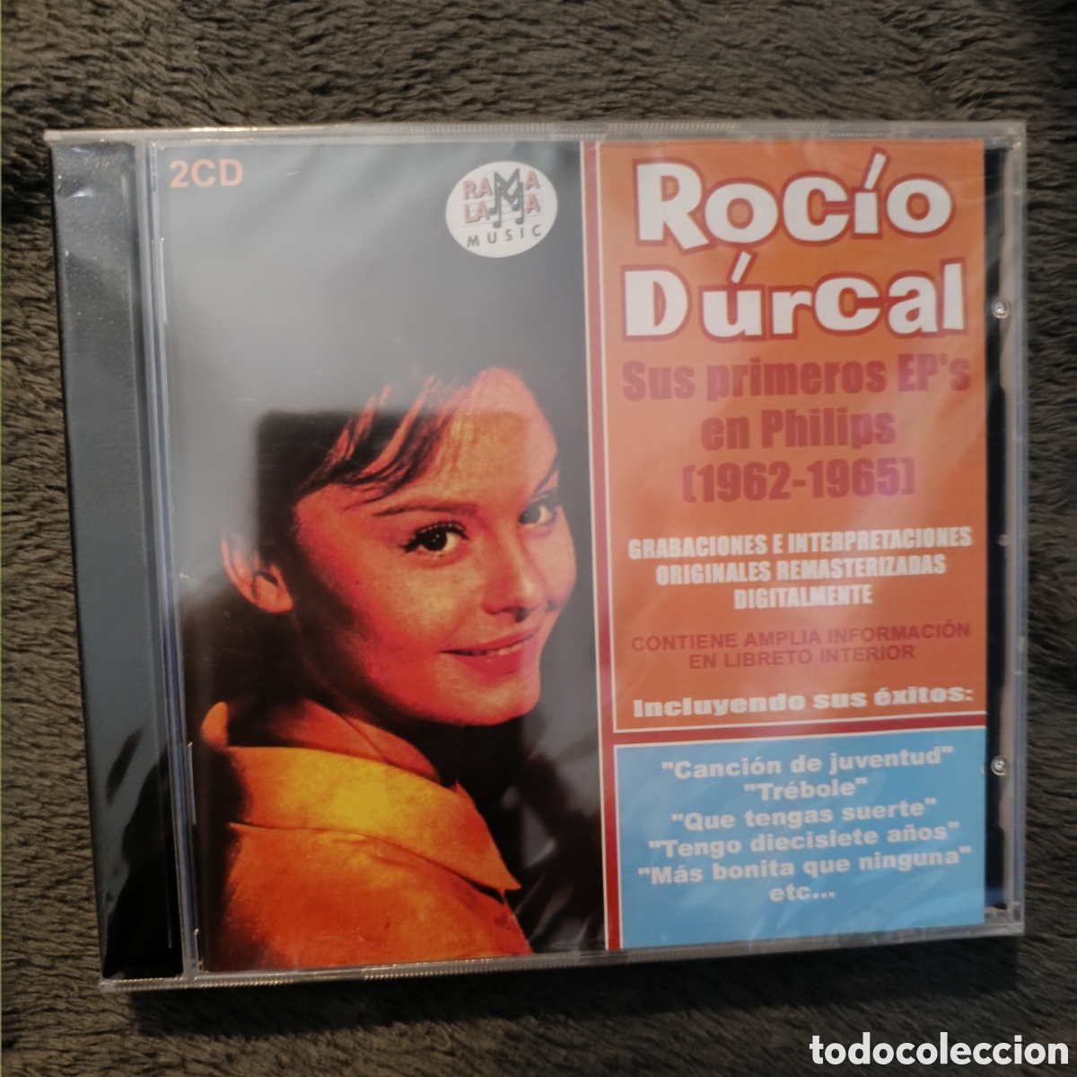 CDs de m&uacute;sica: CD Roc&iacute;o Durcal - sus primeros EPs en Philips - Foto 1