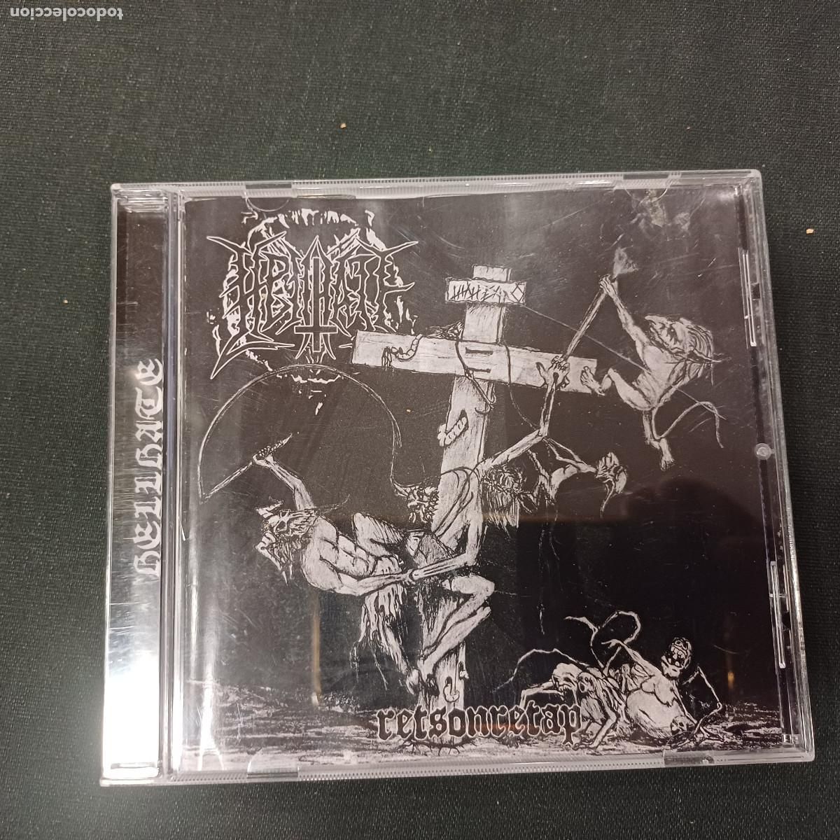 CDs de m&uacute;sica: HELLHATE/RETSONRETAP/CD METAL. - Foto 1