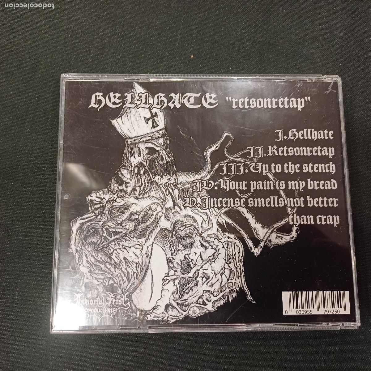 CDs de m&uacute;sica: HELLHATE/RETSONRETAP/CD METAL. - Foto 3