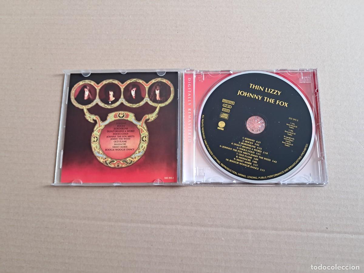 CDs de m&uacute;sica: THIN LIZZY - JOHNNY THE FOX CD 1996 - Foto 2