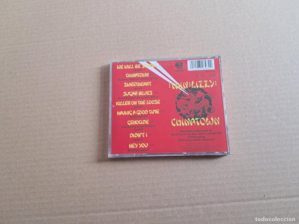 CDs de m&uacute;sica: THIN LIZZY - CHINATOWN CD - Foto 3