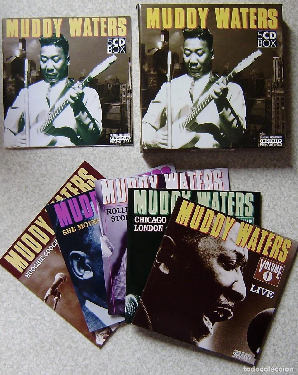CDs de m&uacute;sica: MUDDY WATERS...BOX CON 5 CD&acute;S - Foto 1