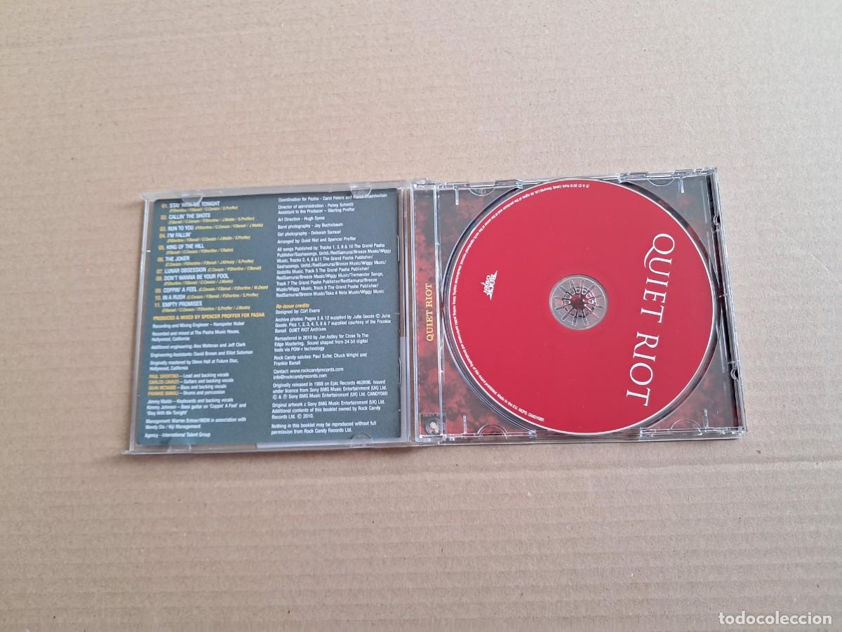 CDs de m&uacute;sica: QUIET RIOT - QR CD REMASTERED 2010 - Foto 2