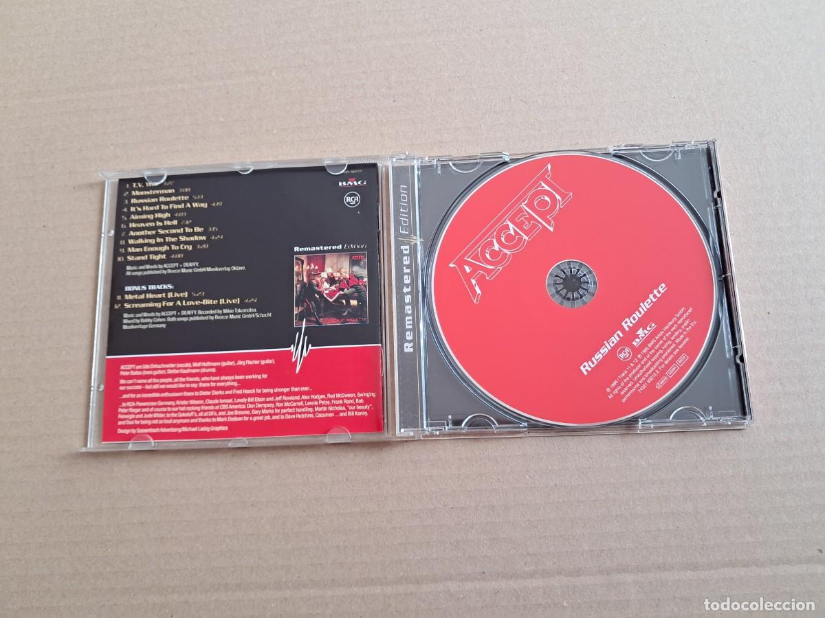 CDs de m&uacute;sica: ACCEPT - RUSSIAN ROULETTE CD 2002 - Foto 2