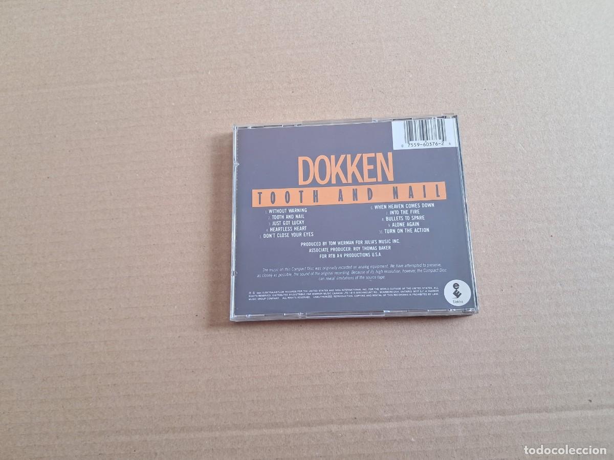 CDs de m&uacute;sica: DOKKEN - TOOTH AND NAIL CD 1995 - Foto 3