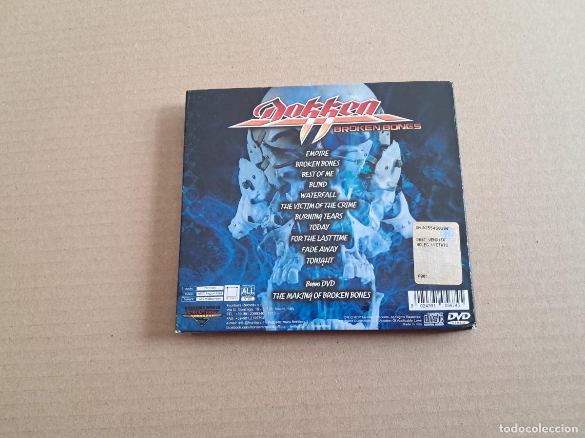 CDs de m&uacute;sica: DOKKEN - BROKEN BONES CD + DVD 2012 - Foto 4