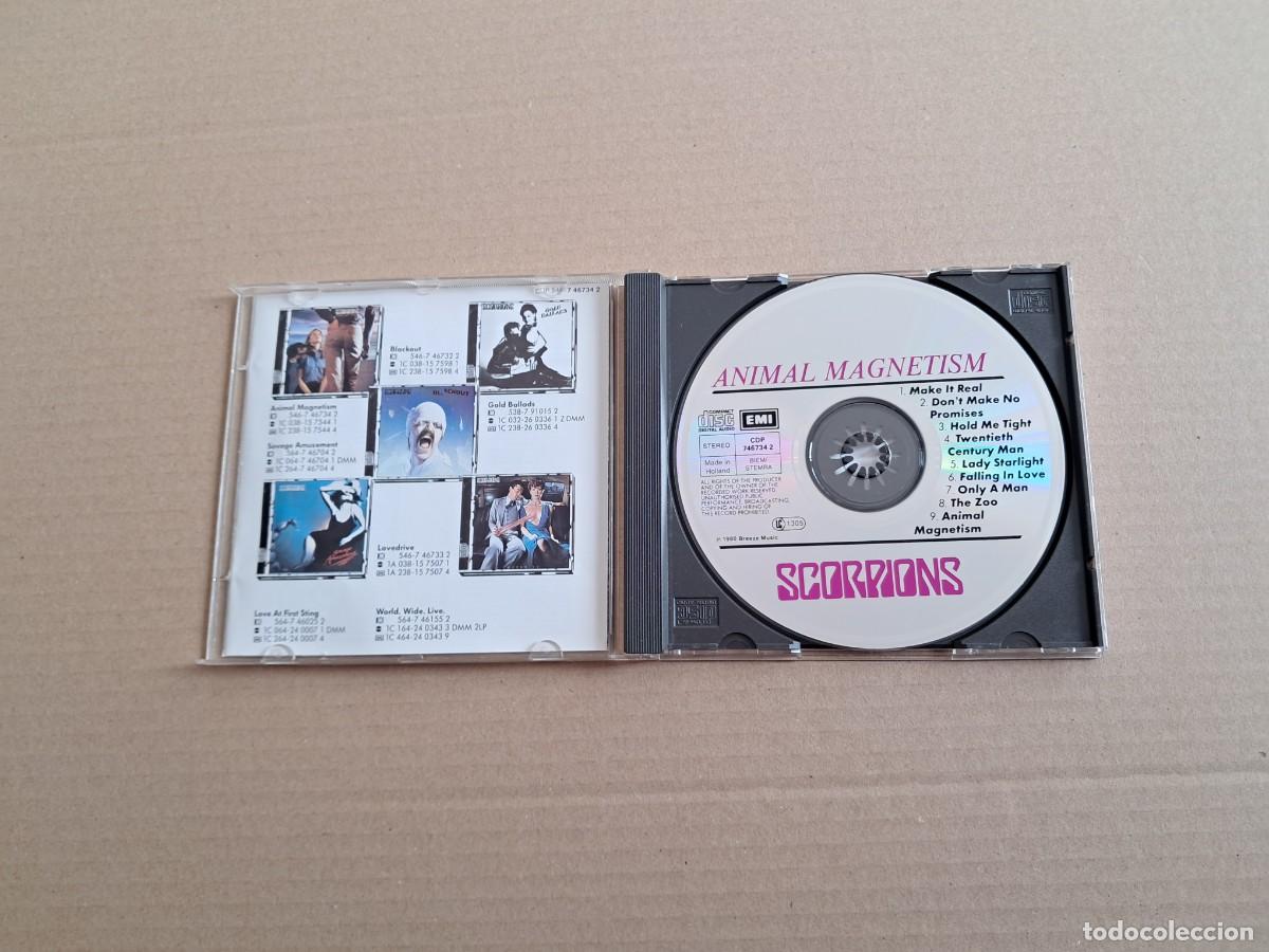 CDs de m&uacute;sica: SCORPIONS - ANIMAL MAGNETISM CD - Foto 2