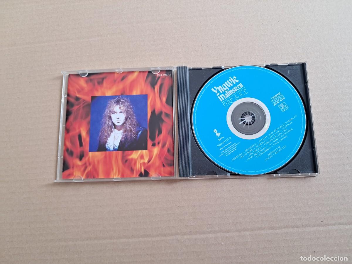 CDs de m&uacute;sica: YNGWIE MALMSTEEN - FIRE & ICE CD 1992 - Foto 2