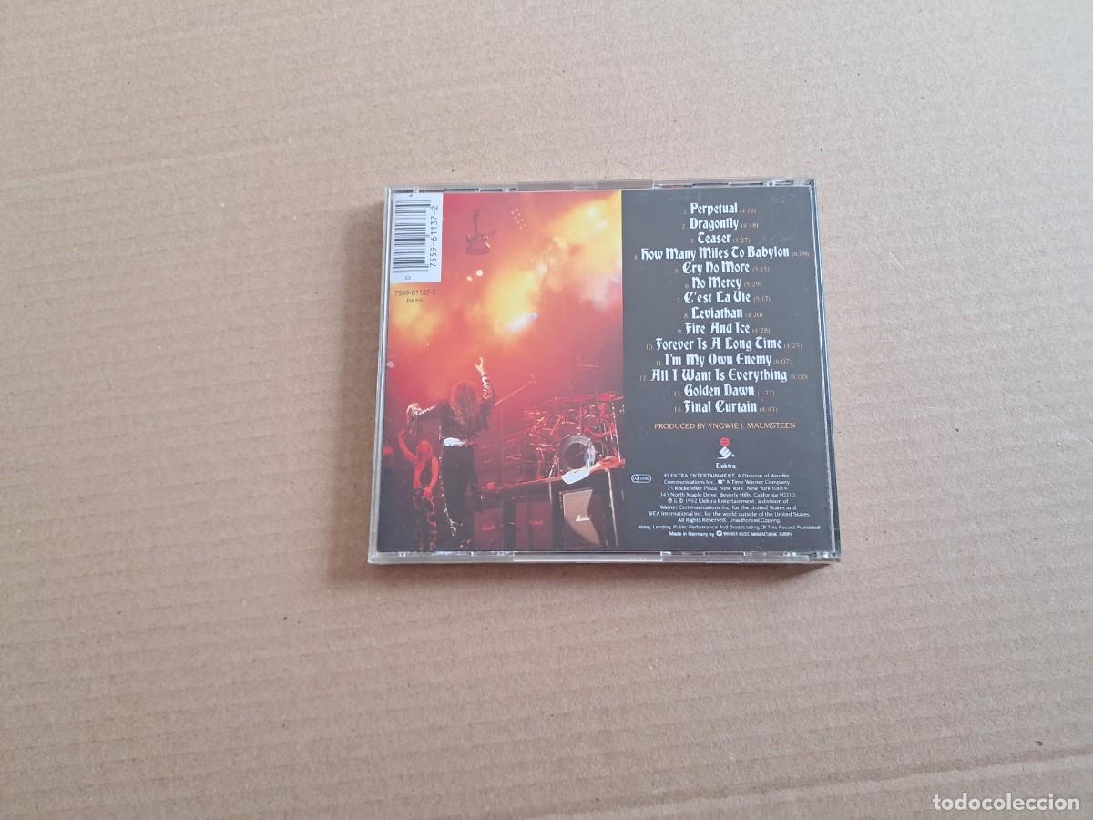 CDs de m&uacute;sica: YNGWIE MALMSTEEN - FIRE & ICE CD 1992 - Foto 3