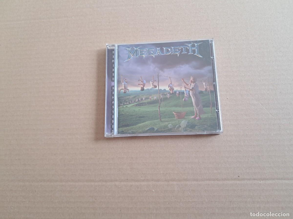 CDs de m&uacute;sica: MEGADETH - YOUTHANASIA CD REMASTERED 2004 - Foto 1