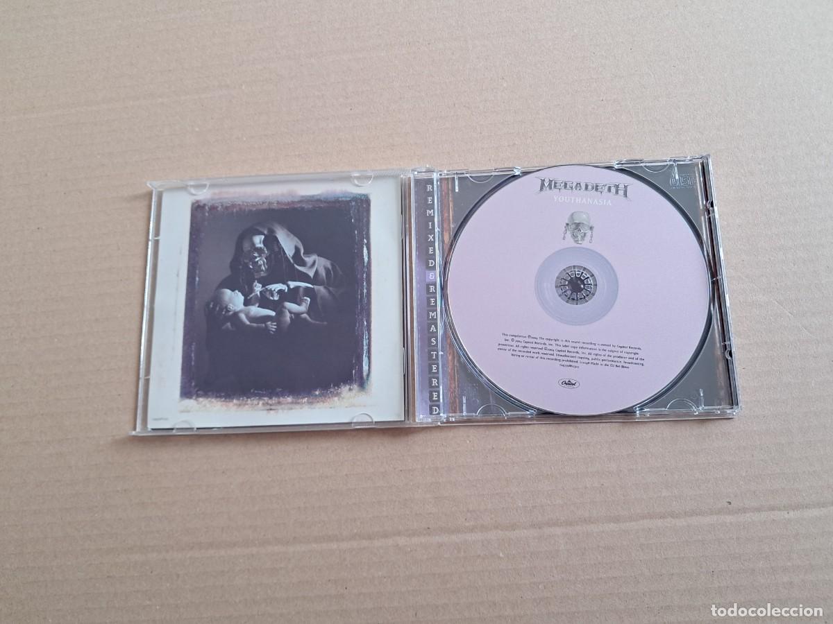CDs de m&uacute;sica: MEGADETH - YOUTHANASIA CD REMASTERED 2004 - Foto 2