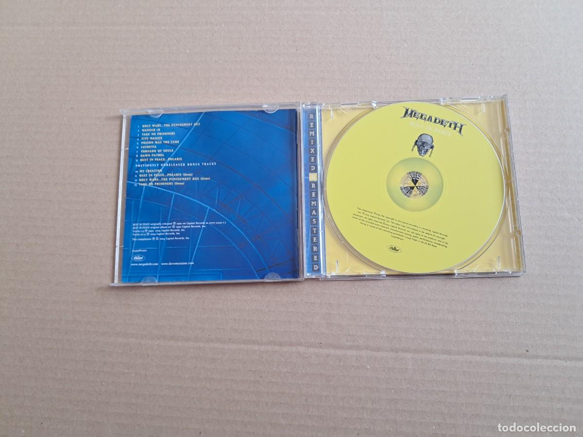 CDs de m&uacute;sica: MEGADETH - RUST IN PEACE CD 2004 - Foto 2